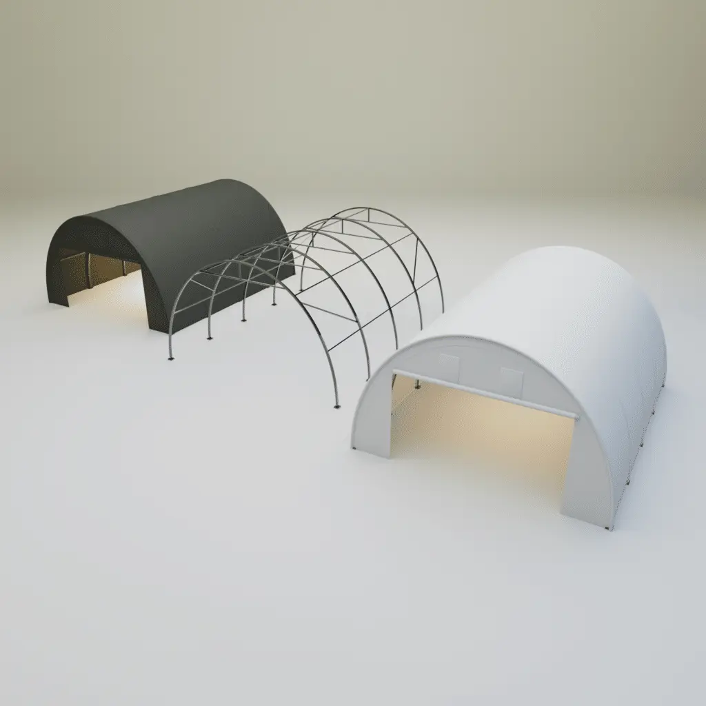 Oblouková hala 6,1m x 7,32m x 3,66m